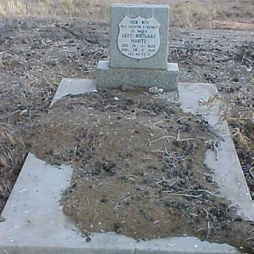 MARITZ Gert Nicolaas 1858-1940