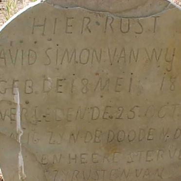 WYK David Simon, van 1867-1921 