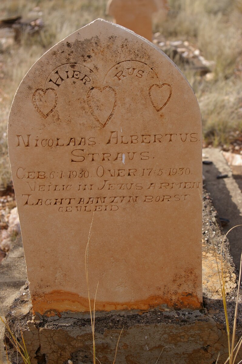 STRAUS Nicolaas Albertus 1930-1930