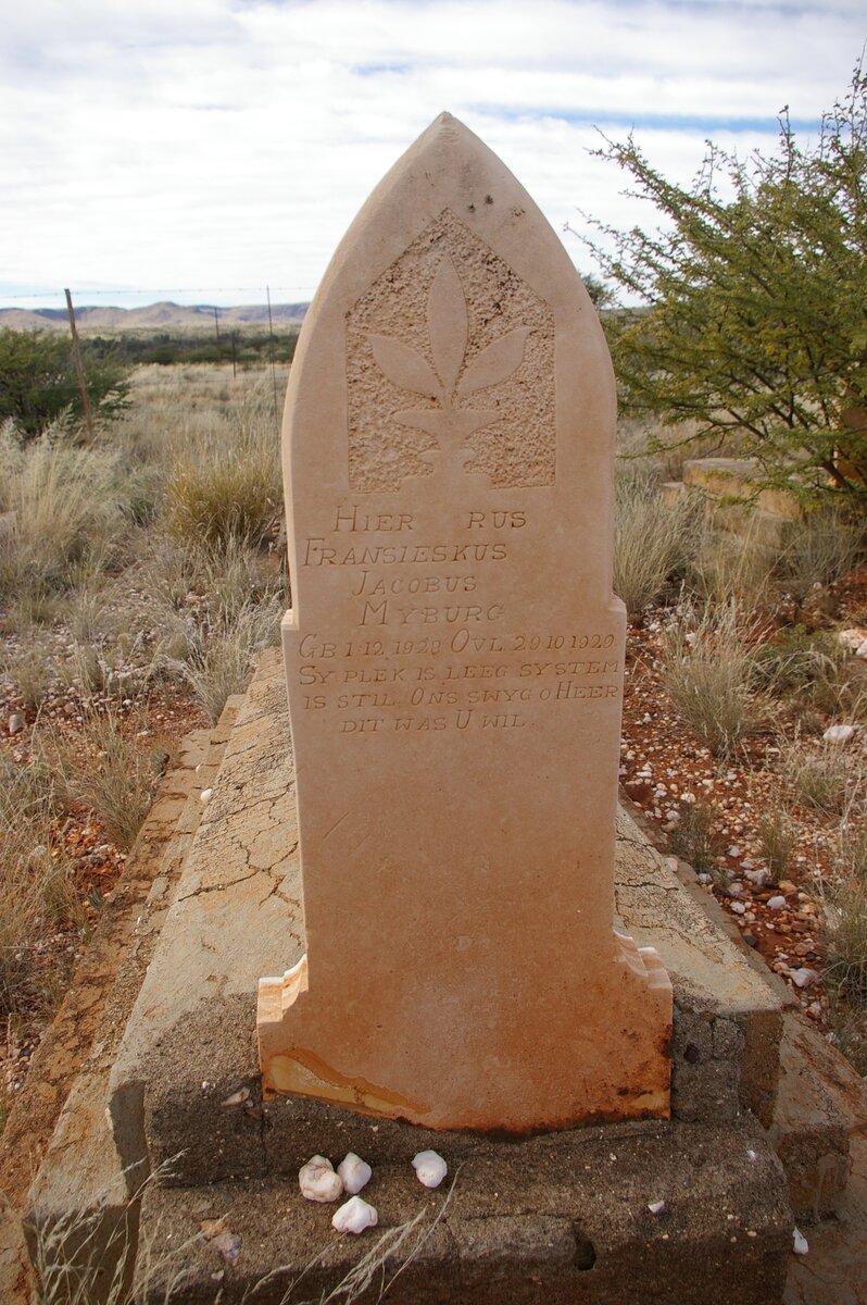 MYBURG Fransieskus Jacobus 1928-1929