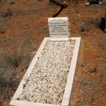 SHEPHERD Gieljam Jan Gabriel 1923-1937