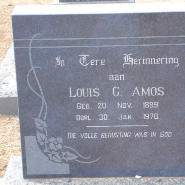 AMOS Louis G. 1889-1970