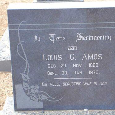 AMOS Louis G. 1889-1970