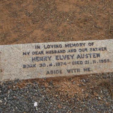 AUSTEN Henry Elvey 1874-1955