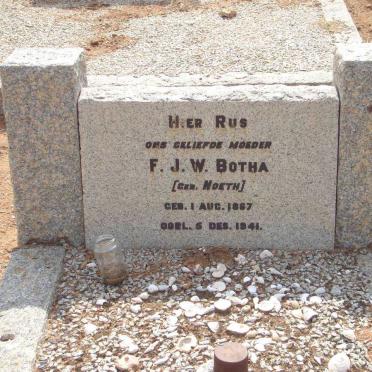 BOTHA F.J.W. nee NOETH 1867-1941