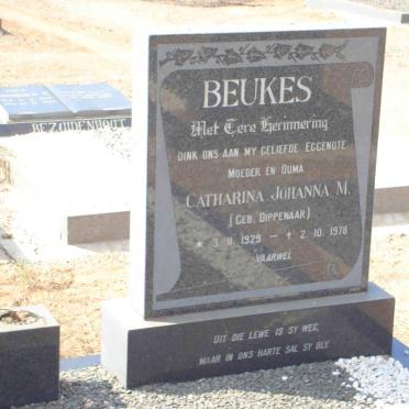 BEUKES Catharina Johanna M. nee DIPPENAAR 1929-1978