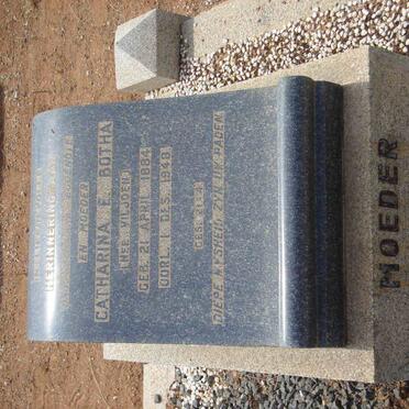 BOTHA Catharina E. nee VILJOEN 1884-1948
