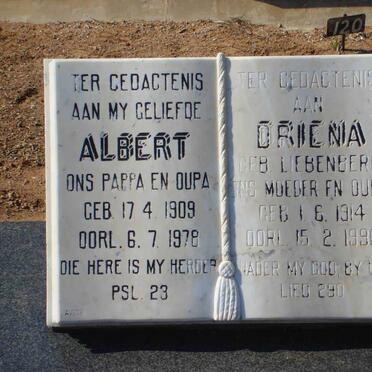 BOTHA Albert 1909-1978 & Driena LIEBENBERG 1914-1990 _2