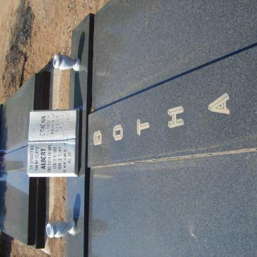 BOTHA Albert 1909-1978 &amp; Driena LIEBENBERG 1914-1990
