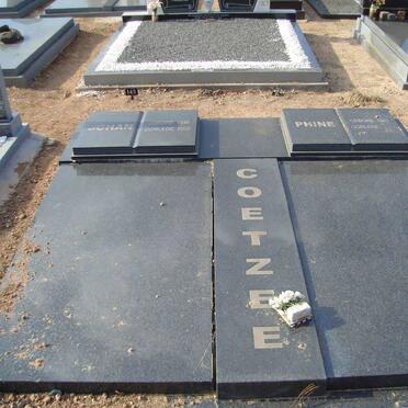 COETZEE Johan 1939-2002 &amp; Phine 1941-