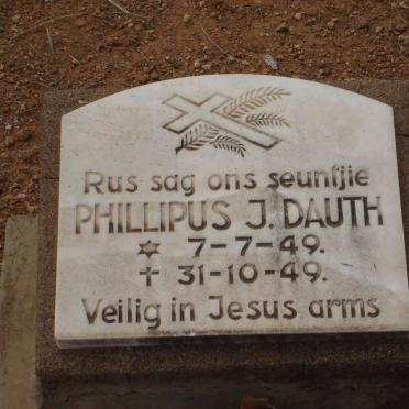 DAUTH Phillipus J. 1949-1949