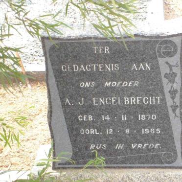 ENGELBRECHT A.J. 1870-1965