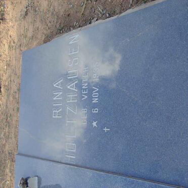 HOLTZHAUSEN Rina nee VENTER 1935-