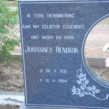 HEERDEN Johannes Hendrik, van 1931-1994