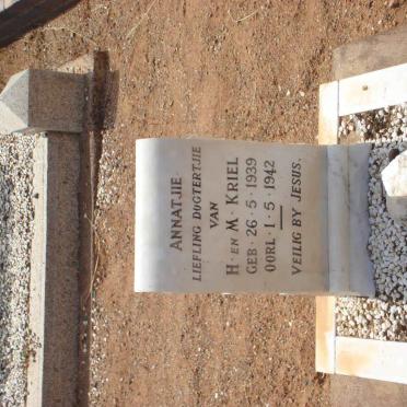 KRIEL Annatjie 1939-1942
