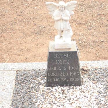 KOCK Betsie 1956-1956