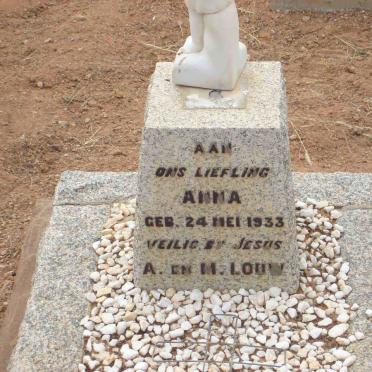 LOUW Anna 1933-