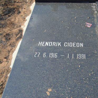 LATSKY Hendrik Gideon 1916-1981