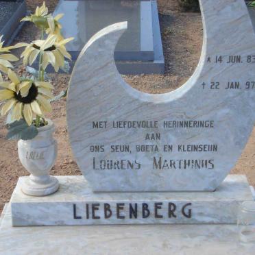 LIEBENBERG Lourens Marthinus 1983-1997