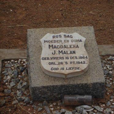MALAN Magdalena J. nee VIVIERS 1864-1942