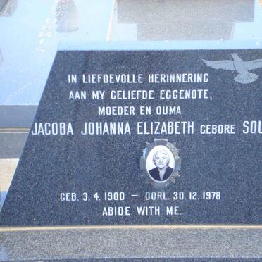 MAREE Jacoba Johanna Elizabeth nee SOUNES 1900-1978