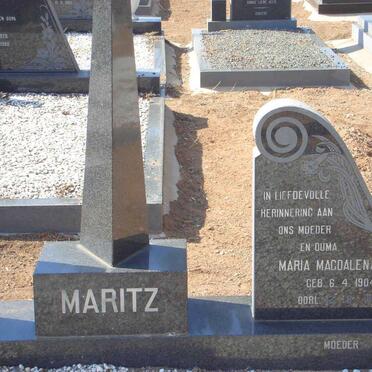 MARITZ Maria Magdalena 1904-