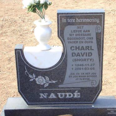 NAUDE Charl David 1946-2001