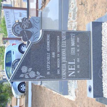 NEL Cornelia Johanna Elizabeth nee MARITZ 1912-1992