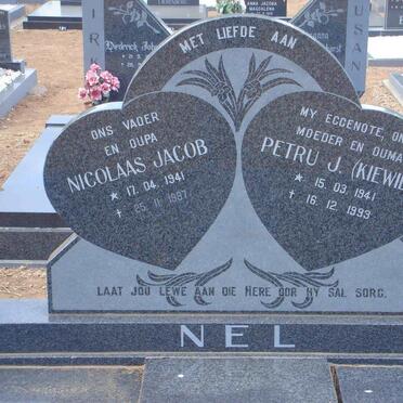 NEL Nicolaas Jacob 1941-1997 &amp; Petru J. 1941-1993