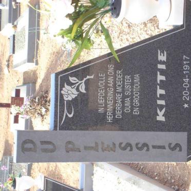 PLESSIS Kittie, du 1917-2001
