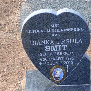 SMIT Bianka Ursula nee BEKKER 1972-2007