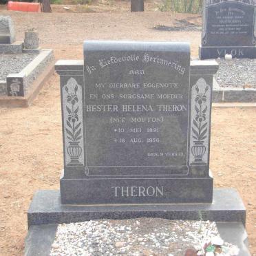 THERON Hester Helena nee MOUTON 1891-1956