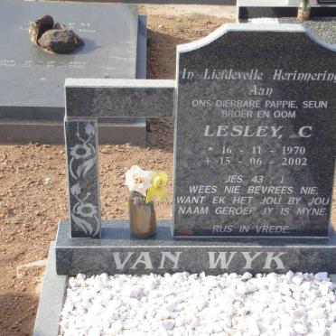 WYK Lesley C., van 1970-2002