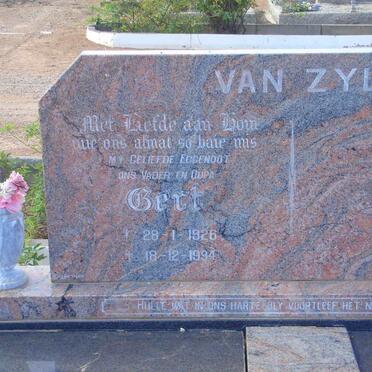 ZYL Gert, van 1926-1994