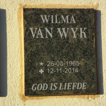 WYK Wilma, van 1965-2014
