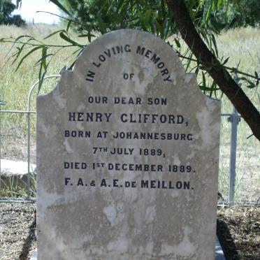 MEILLON Henry Clifford, de 1889-1889