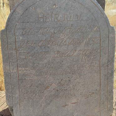 Northern Cape, PRIESKA, Old cemetery