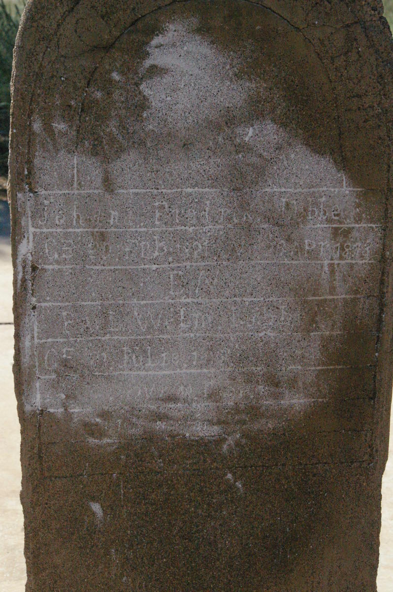 LUBBE Paul W? & Johanna Fredrika 1821-18?3