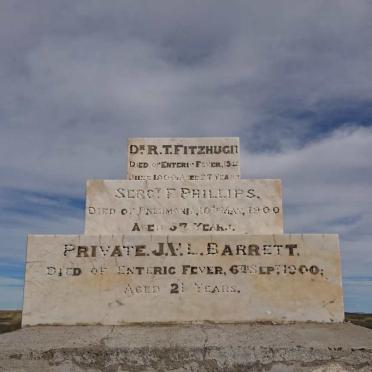 FITZHUGH R.T. -1900 :: PHILLIPS F. -1900 :: BARRETT J.V.L. -1900
