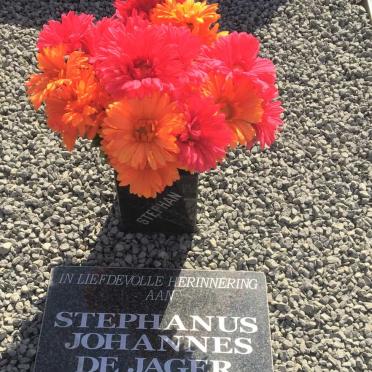 JAGER Stephanus Johannes, de 1958-2014