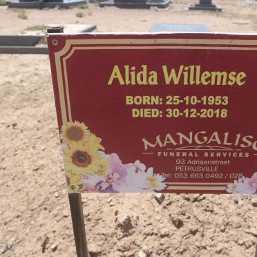 WILLEMSE Alida 1953-2018