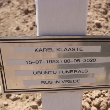 KLAASTE Karel 1953-2020