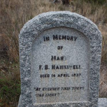 NANKIVELL Mary F.B. -1837