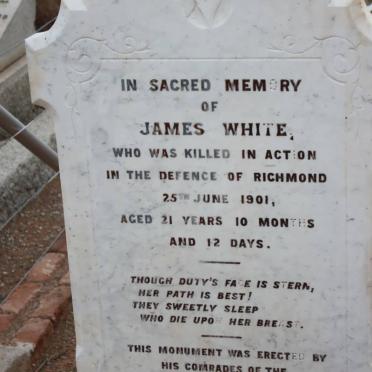WHITE James -1901