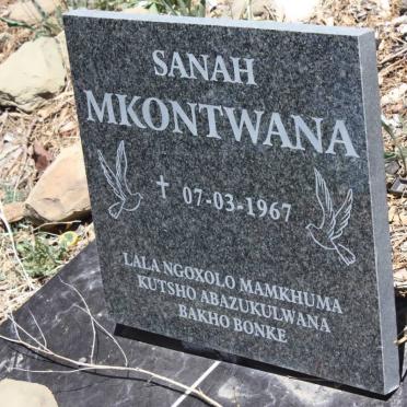 MKONTWANA Sanah -1967