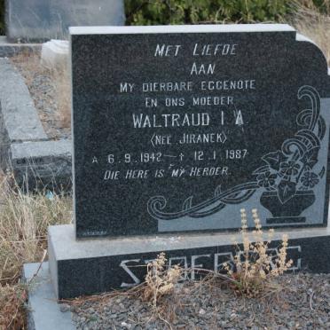 STOFBERG Waltraud I.A. nee JIRANEK 1942-1987