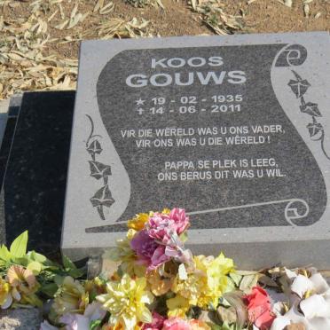 GOUWS Koos 1935-2011