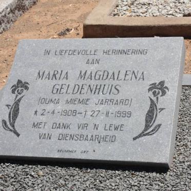 GELDENHUIS Maria Magdalena 1908-1999