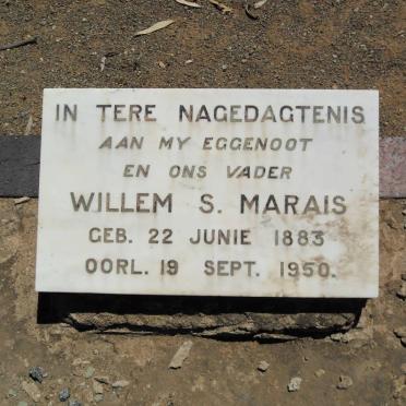 MARAIS Willem S. 1883-1950