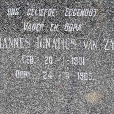 NAUDE Johannes Ignatius van Zyl 1901-1965 &amp; Estelle RETIEF 1901-1977